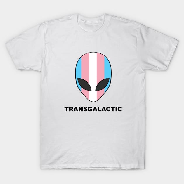 Trans Pride Gaylien: Transgalactic T-Shirt by MythicalPride